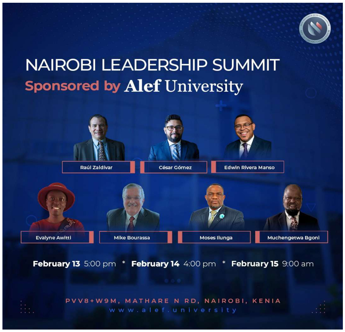 Nairobi Leadership Summit, sponsored by Alef University