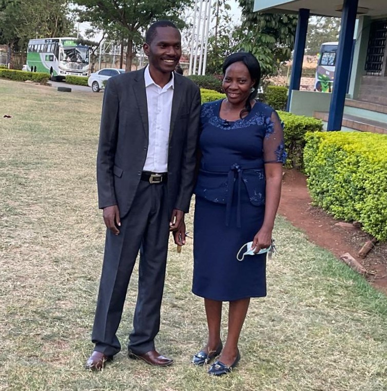 Pastor Allan Kiptangus and wife Josephine